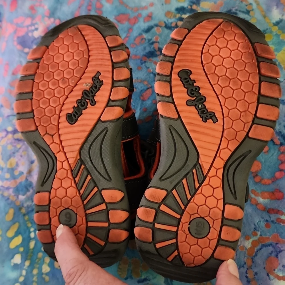 Cat & Jack Sandals Grey Size 9